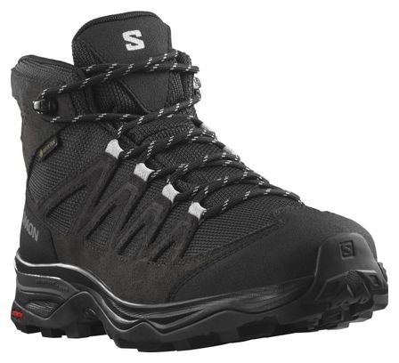 Salomon X Ward Leather Mid GTX Black Women's