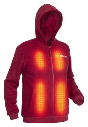 Veste Chauffante Hommes - Dual-Heating Bordeaux