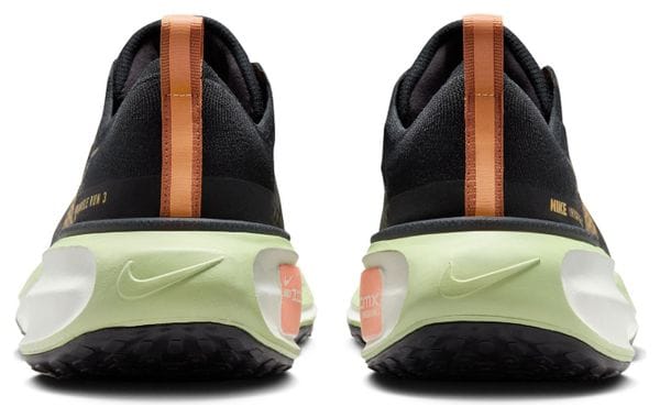 Chaussures Running Nike ZoomX Invincible Run Flyknit 3 Noir Orange Homme