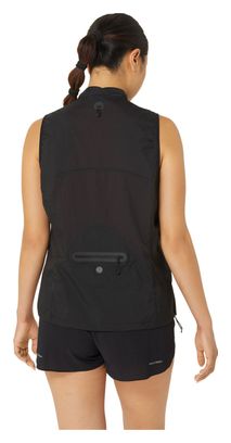 Giacca senza maniche Asics Metarun Packable Nero Donna