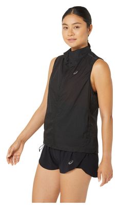 Giacca senza maniche Asics Metarun Packable Nero Donna