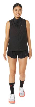 Giacca senza maniche Asics Metarun Packable Nero Donna