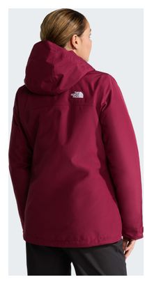 Veste 3-en-1 The North Face Carto Mono Triclimate Rouge Femme