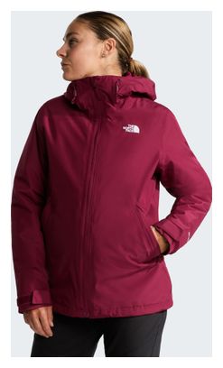 Veste 3-en-1 The North Face Carto Mono Triclimate Rouge Femme