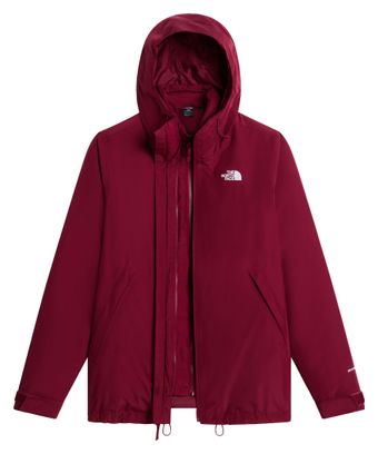 Veste 3-en-1 The North Face Carto Mono Triclimate Rouge Femme