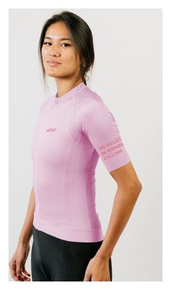 Maglia a maniche corte Ryoko rosa da donna