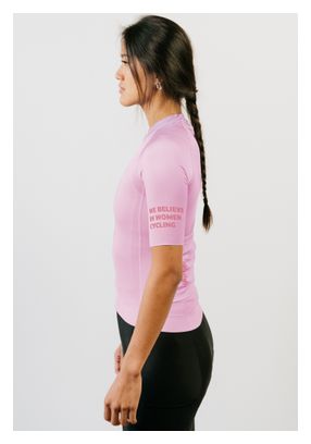 Maglia a maniche corte Ryoko rosa da donna