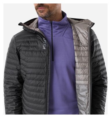 Piumino Millet Evole Ultra Light 800 Hoodie nero da uomo