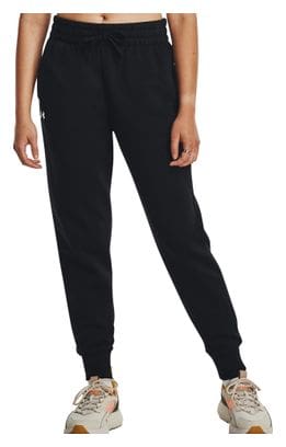 Under Armour Rival Fleece Joggingbroek Dames Zwart