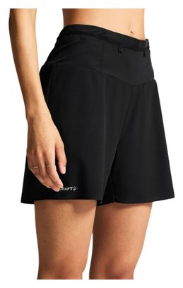 Pantaloncini Craft Pro Trail Nero Donna