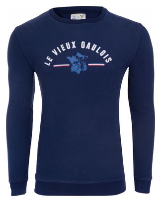 Sudadera LeBram &amp; Sport Vintage Le Vieux Gaulois / Hexagon Azul Oscuro
