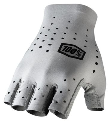 Paar kurze Handschuhe 100% Sling Grey