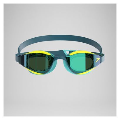 Speedo Fastskin Hyper Elite Swim Goggles Mirror Green/Yellow
