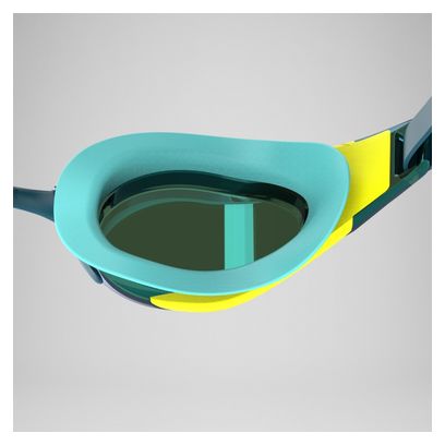 Speedo Fastskin Hyper Elite Swim Goggles Mirror Green/Yellow