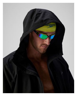 Speedo Fastskin Hyper Elite Swim Goggles Mirror Green/Yellow