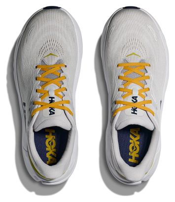 Hoka Arahi 8 Wide Running Shoes in White/Orange for Men