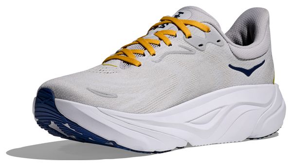 Hoka Arahi 8 Wide Running Shoes in White/Orange for Men