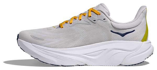 Hoka Arahi 8 Wide Running Shoes in White/Orange for Men