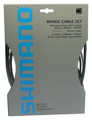 Kit de cables y carcasa Shimano ESTÁNDAR para los frenos