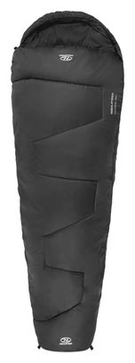 Highlander Sac de couchage momie Sleepline 250 Momie 5°C-Gris anthracite