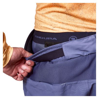 Pantaloncini da MTB Endura Hummvee blu da uomo