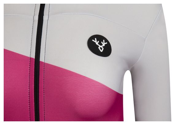 LeBram Women's Long Sleeve Jersey Roselend Fuschia / Pink Fitted