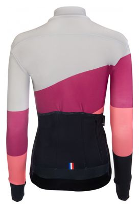 LeBram Women's Long Sleeve Jersey Roselend Fuschia / Pink Fitted