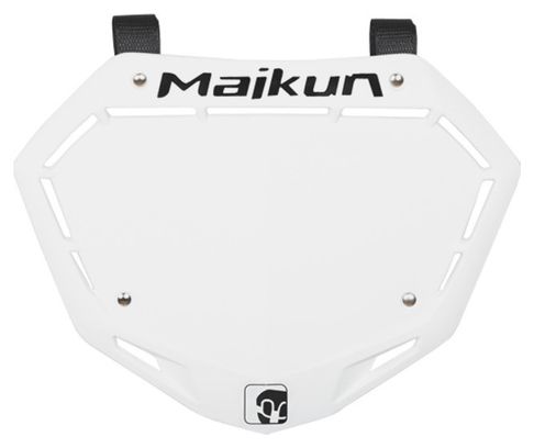 Placa de carreras MAIKUN 3D - Blanco