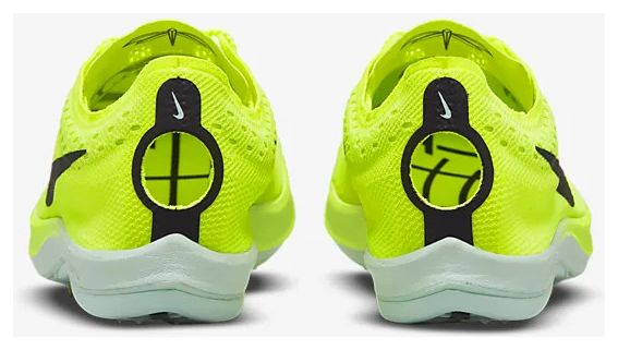 Chaussures Athlétisme Nike ZoomX Dragonfly Jaune Vert Unisex
