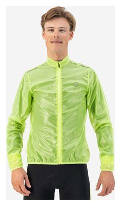 Veste Velo Pluie Vent Rogelli Emergency - Homme - Jaune