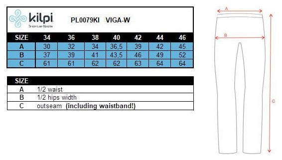 Corsaire running femme Kilpi VIGA-W