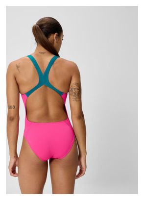 Costume da bagno da donna Club Training Powerback Rosa