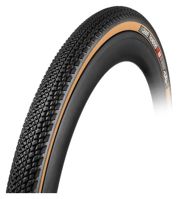 Pneu Gravel Tufo Gravel Thundero HD 700 mm Tubeless Ready Souple Puncture Proof Ply Flancs Beiges