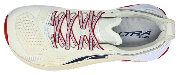 Altra Olympus 5 Women's Trail Running Shoes White Blue Red