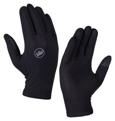 Unisex Mammut Stretch Long Gloves Black