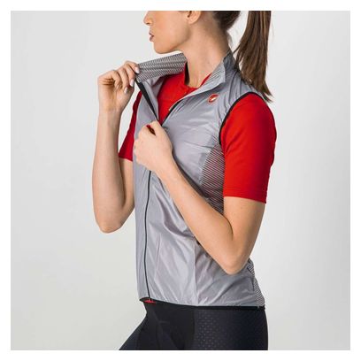 Veste coupe Vent sans manches Femme Castelli Aria Gris 