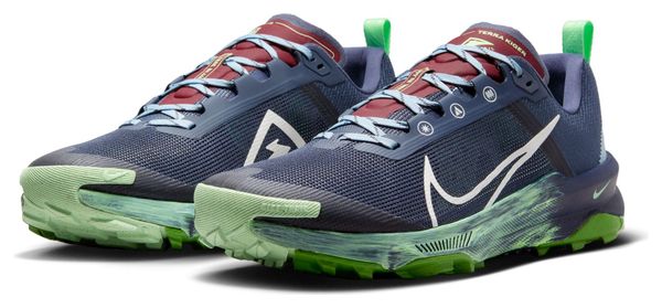 Chaussures de Trail Running Nike React Terra Kiger 9 Bleu Vert