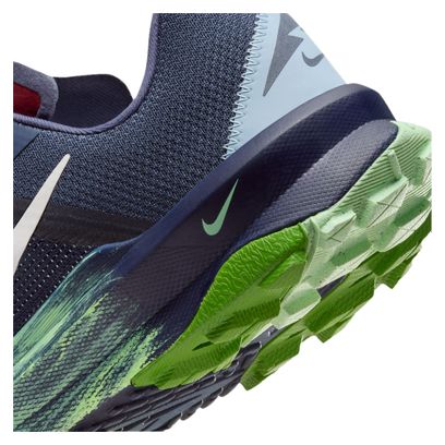 Chaussures de Trail Running Nike React Terra Kiger 9 Bleu Vert