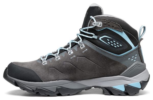 Asolo Acadia Mid LTH Gore-Tex Hiking Boots for Women, Gray/Blue