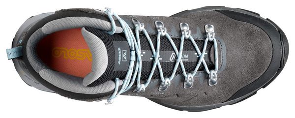 Asolo Acadia Mid LTH Gore-Tex Hiking Boots for Women, Gray/Blue