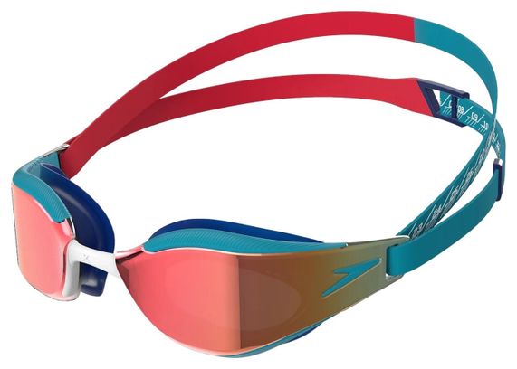 Lunettes de Natation Enfant Speedo Fastskin Hyper Elite Vert / Rouge