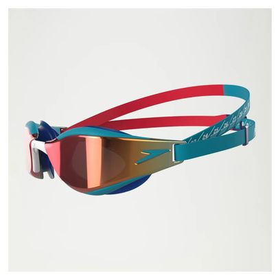 Lunettes de Natation Enfant Speedo Fastskin Hyper Elite Vert / Rouge