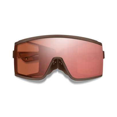 Smith Pursuit Sunglasses in Matte Gold / ChromaPop Photochromic Rose Gold Mirror