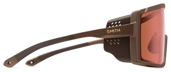 Smith Pursuit Sunglasses in Matte Gold / ChromaPop Photochromic Rose Gold Mirror