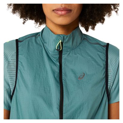 Veste sans manche Asics Metarun Packable Bleu Femme