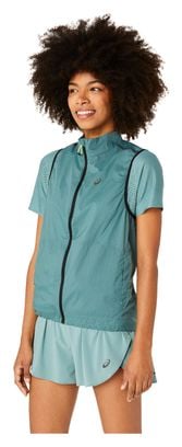 Veste sans manche Asics Metarun Packable Bleu Femme