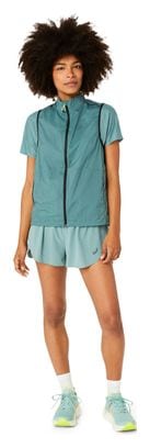 Veste sans manche Asics Metarun Packable Bleu Femme