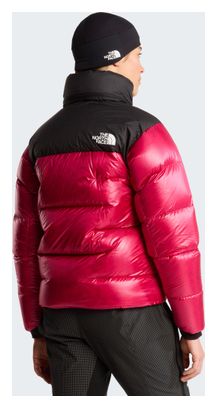 The North Face Summit Nuptse Women's Down Jacket in Pink/Black