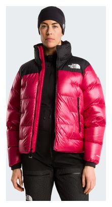 The North Face Summit Nuptse Women's Down Jacket in Pink/Black