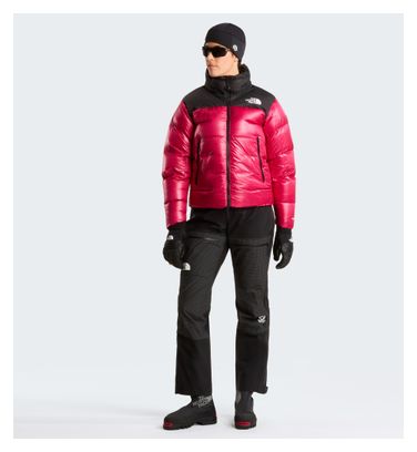The North Face Summit Nuptse Women's Down Jacket in Pink/Black